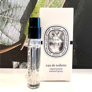 2/$20 MixMatch Diptyque L’eau Papier EDT Travel Size 2ml